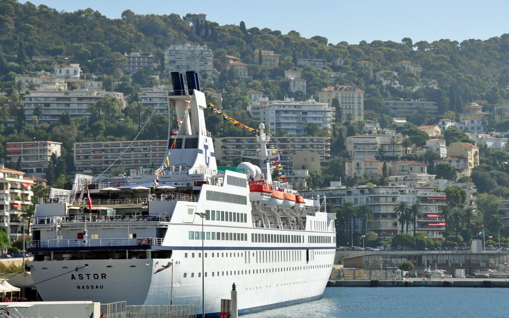 Die MS Astor in Nizza