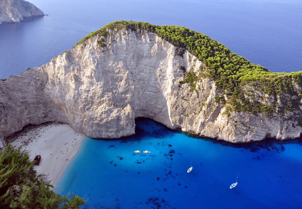 Die Shipwreck Bay, Zakynthos