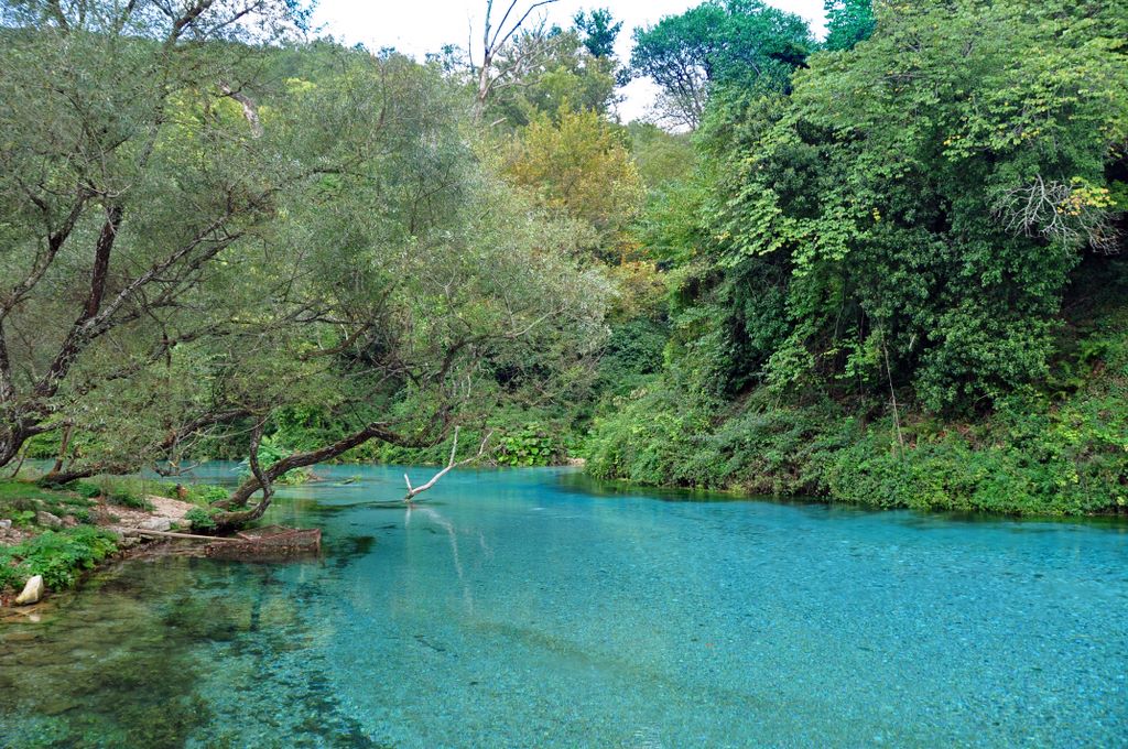 Landschaft im Süden von Albanien