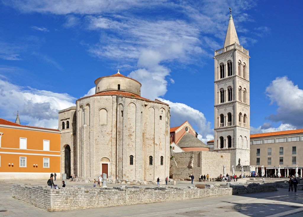 In Zadar, Kroatien