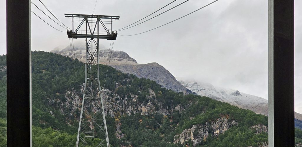 Die Seilbahn zum Tahtali-Berg