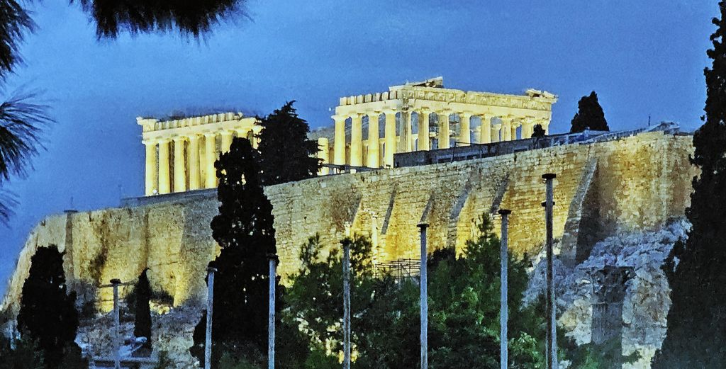 Die Akropolis von Athen