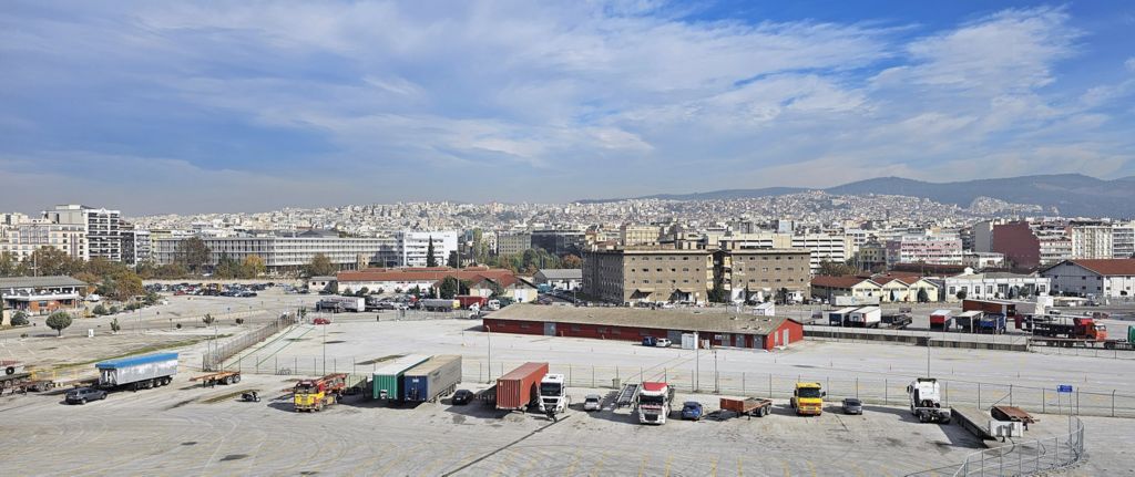 Der Hafen von Thessaloniki