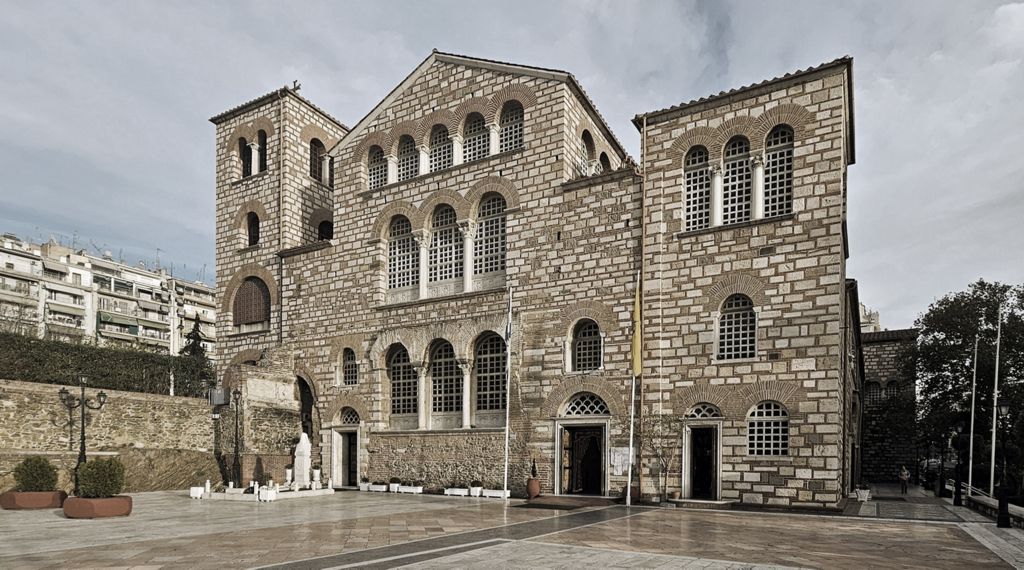 Die Kirche Hagios Demetrios in Thessaloniki