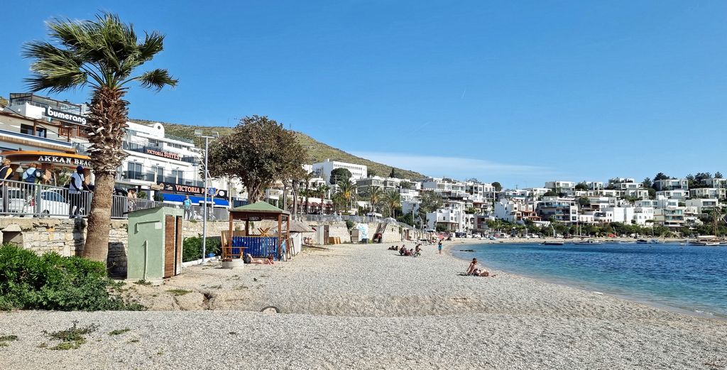 Der Strand von Bodrum