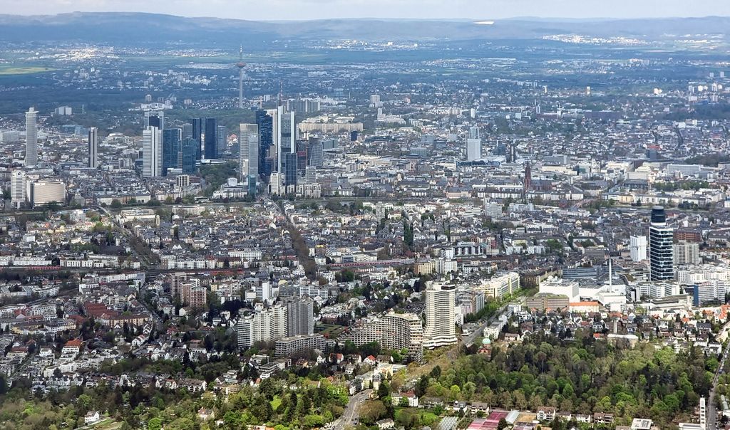 Blick auf Frankfurt am Main