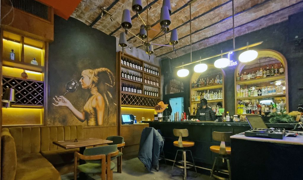 Eine Bierbar in Istanbul