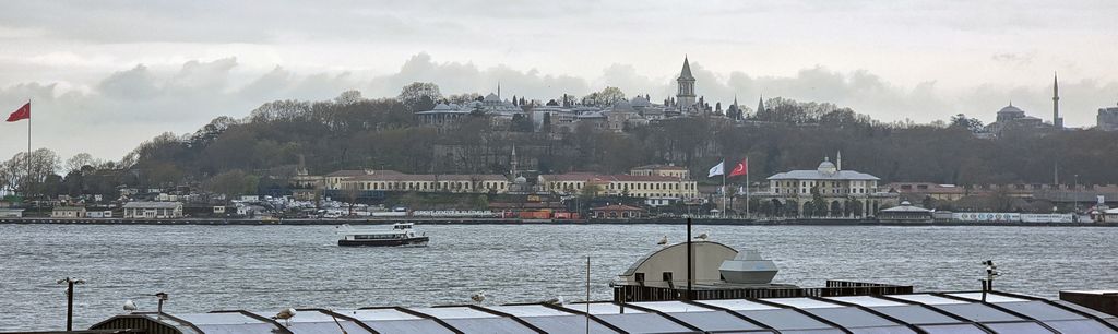 Ausblick auf Istanbul vom Novotel Istanbul Bosphorus aus