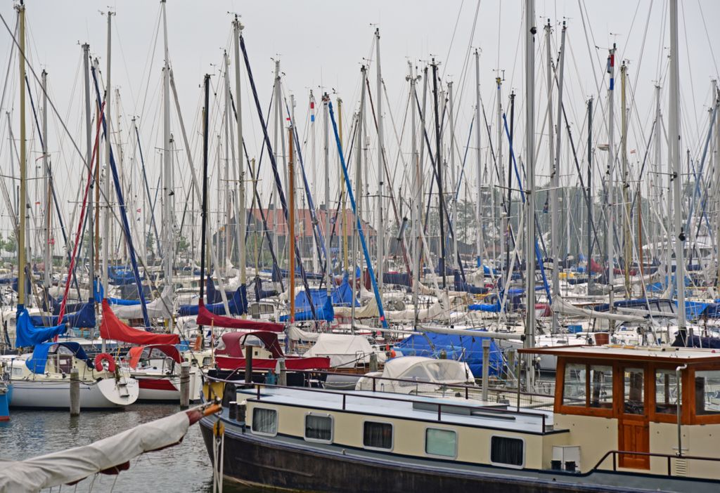 Boote in Hoorn