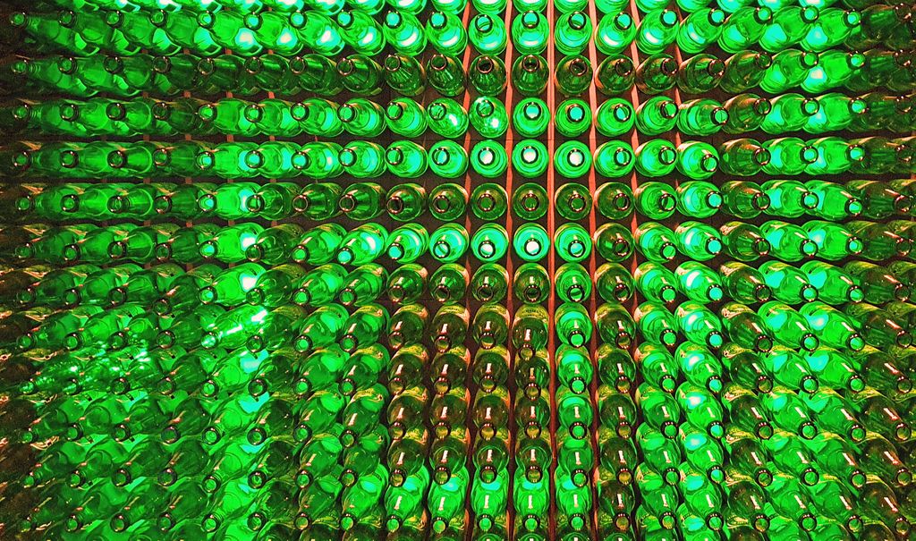 In der Heineken Experience in Amsterdam