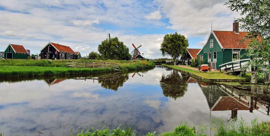 Windmühlen im Freilichtmuseum Zaanse Schans