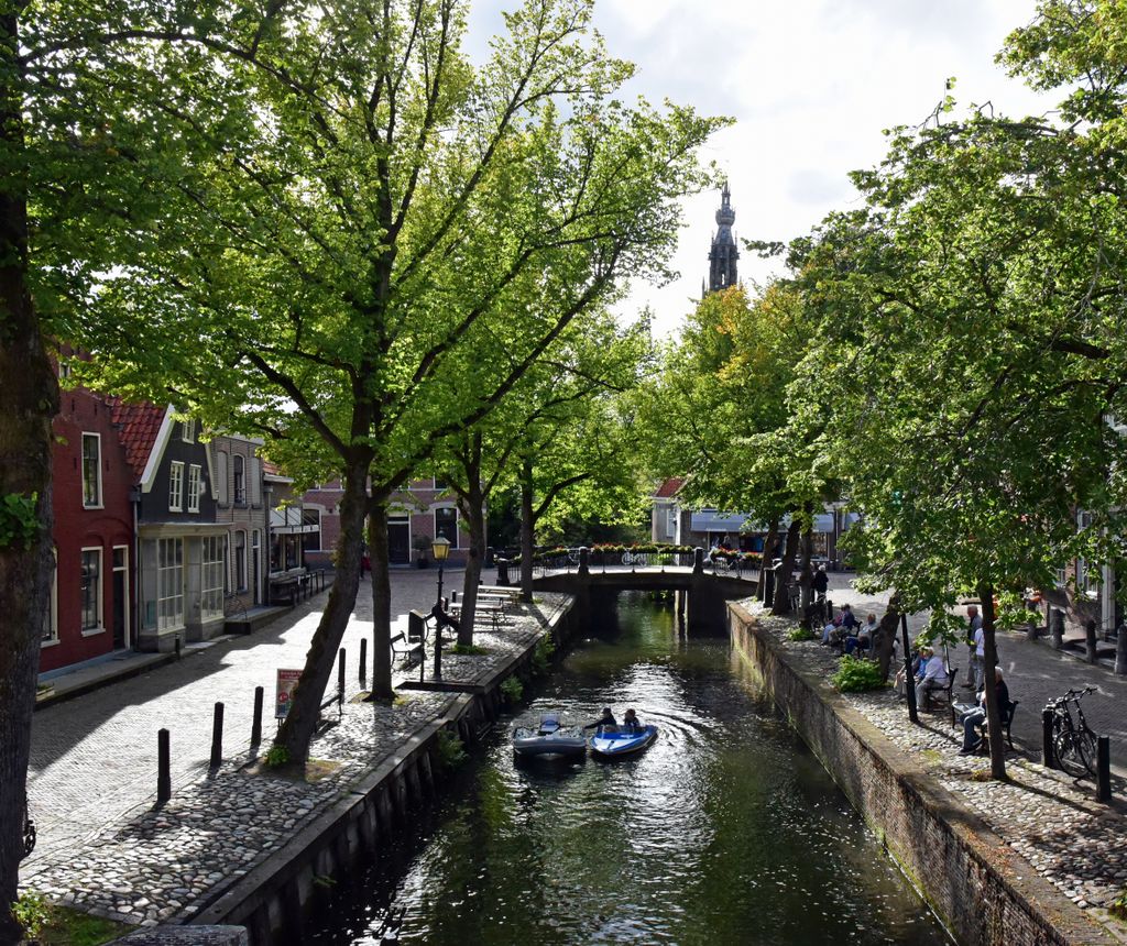 Ein Kanal in Edam