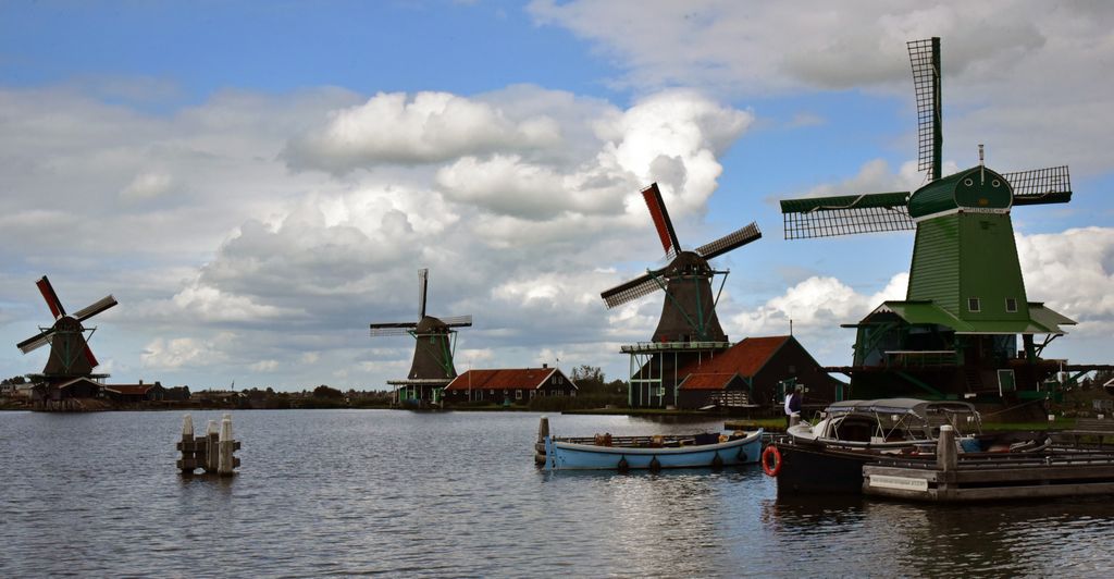 Windmühlen im Freilichtmuseum Zaanse Schans