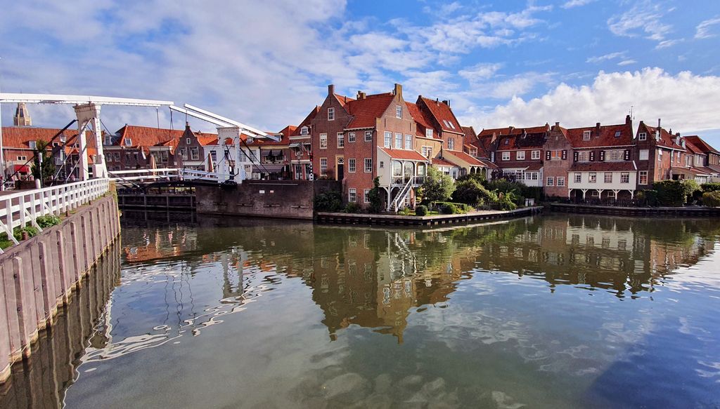 Die Drommedarisbrug in Enkhuizen