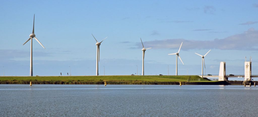 Windräder nahe Enkhuizen