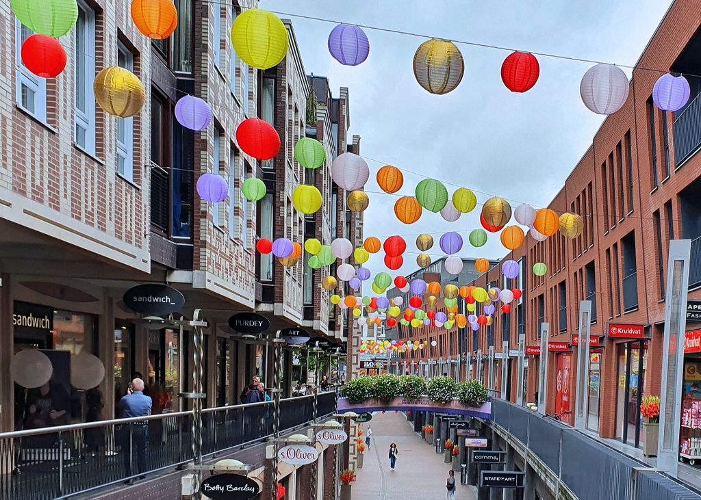 Die Marikenstraat in Nijmegen