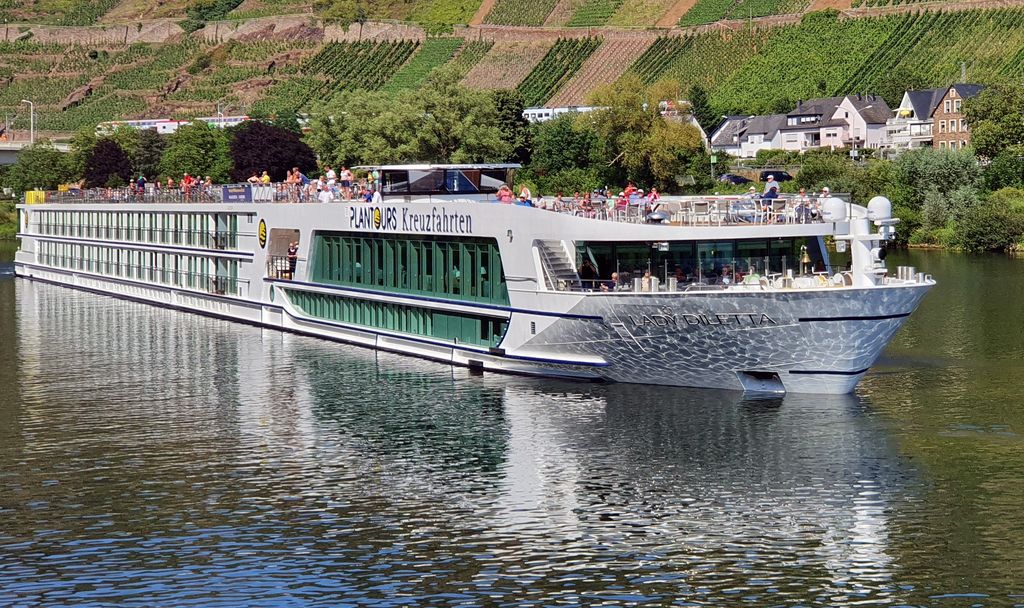 Die MS Lady Diletta auf der Mosel