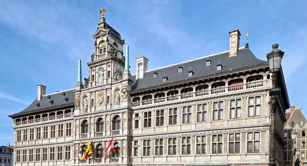 Das Rathaus von Antwerpen / Belgien