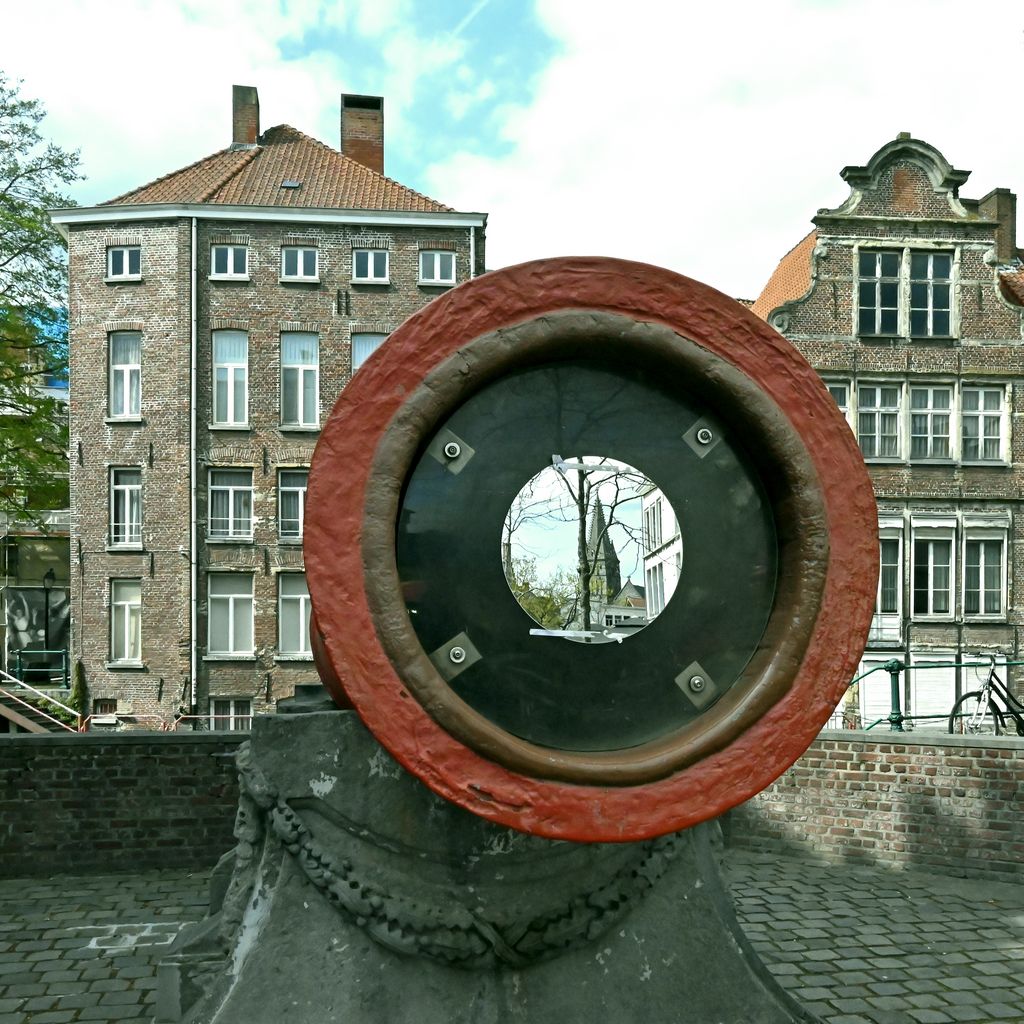 Die Dulle Griet Kanone in Gent / Belgien