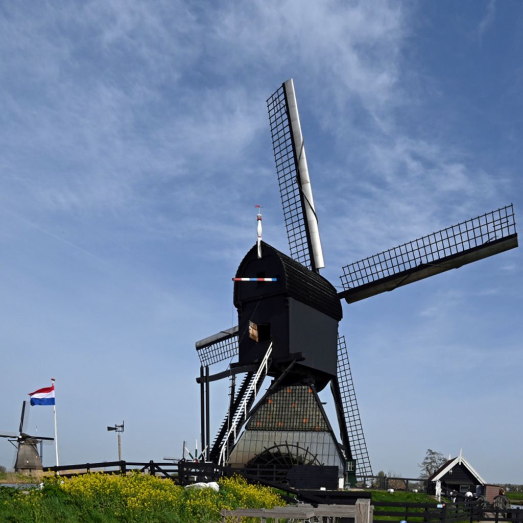 Die Blokweerse Molen in Kinderdijk