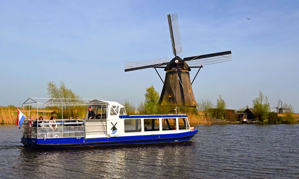 Eine Boots-Tour in Kinderdijk