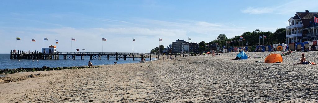 Der Strand von Wyk auf Föhr