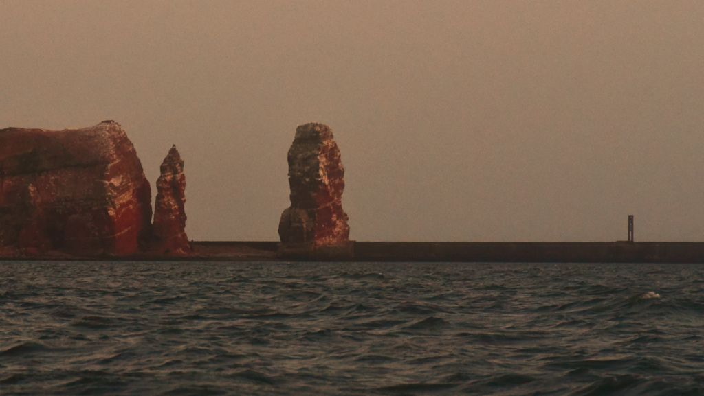 Die „Lange Anna“ auf Helgoland