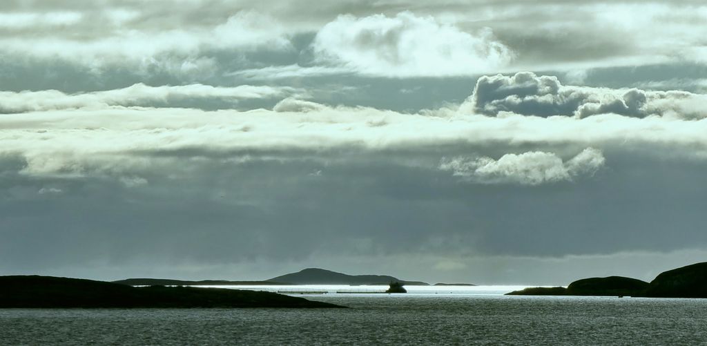 Ein cooler Himmel über Norwegen