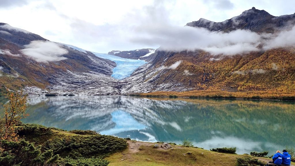 Ausblick auf den Svartisengletscher