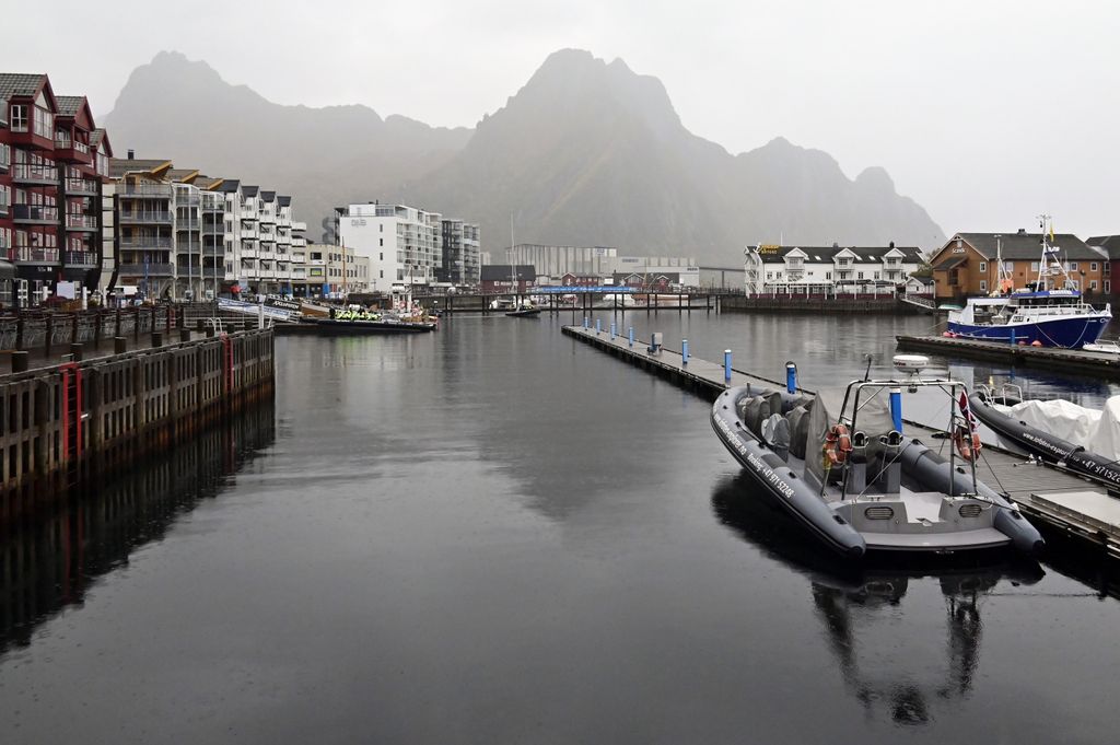 Vor dem Regen in Svolvær