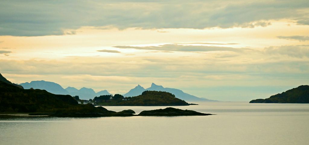 Der Himmel über Norwegen