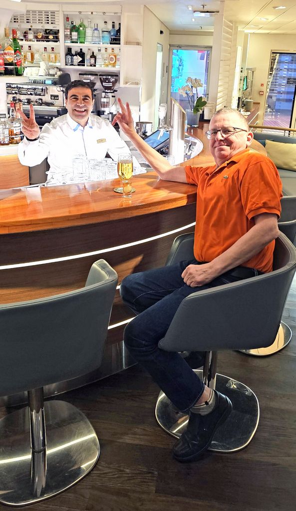 Das Dream-Team, Mensi und Zinni an Bord der HANSEATIC nature