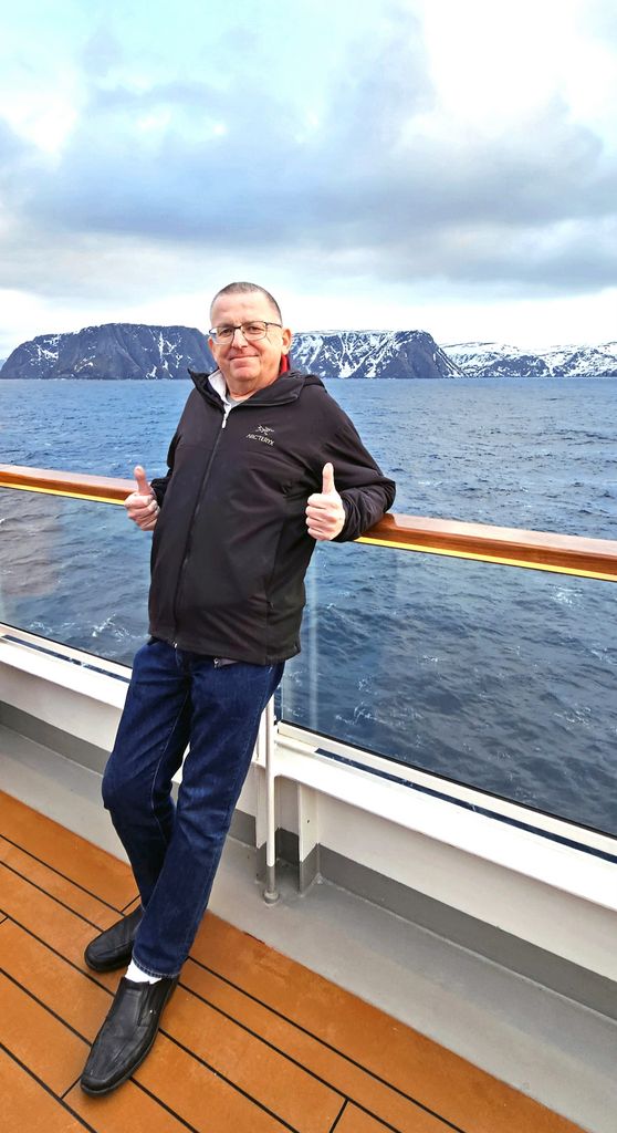 Zinni und das Nordkap von Norwegen