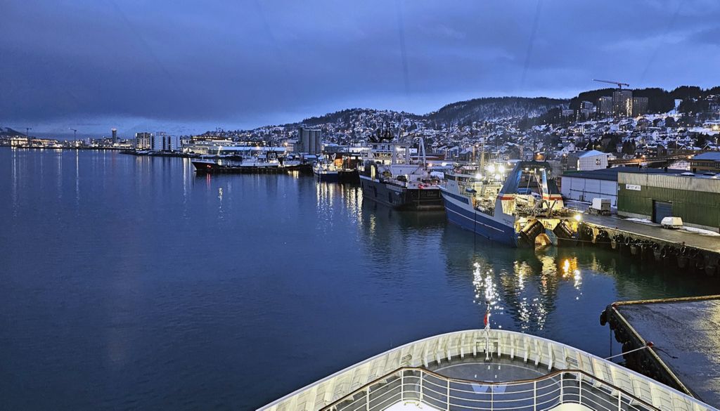 Tromsö am Abend