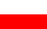 Die Nationalflagge von Polen