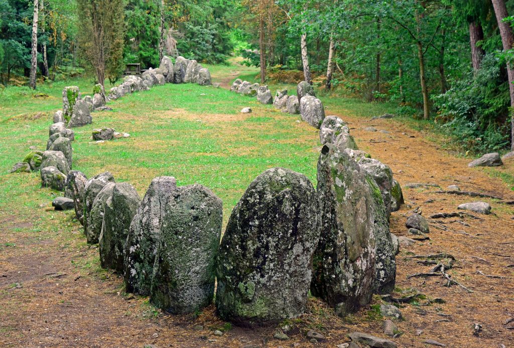 Tjelvars Grab, Schiffssetzung, Gotland