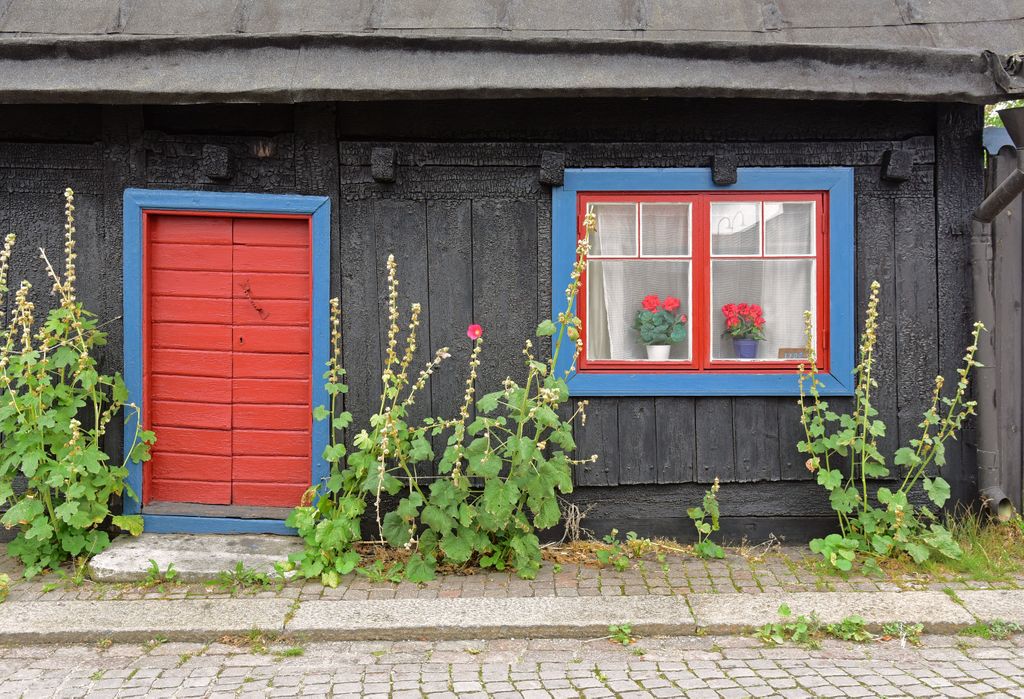 In der Altstadt von Visby, Gotland