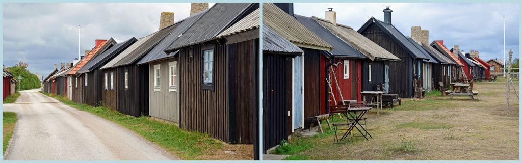 Der „idyllischer Fischerort“ Gnisvärd, Gotland