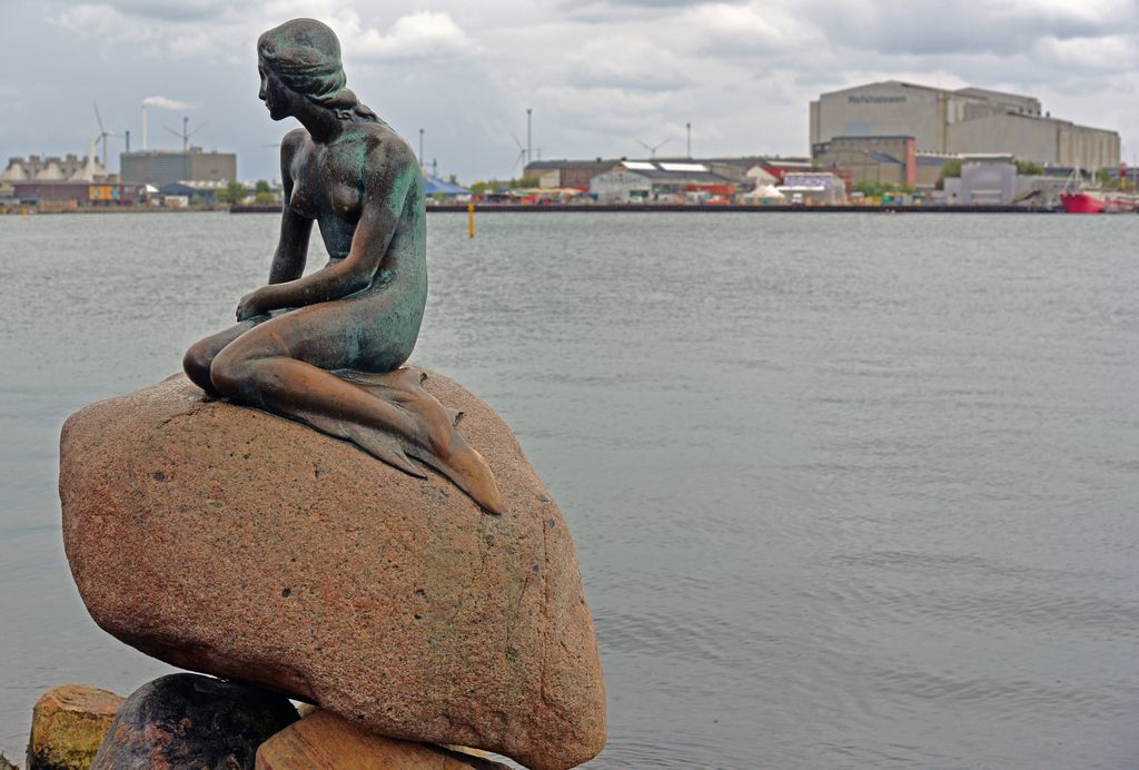 Die kleine Meerjungfrau in Kopenhagen