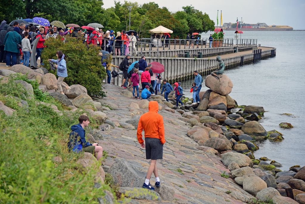 Die kleine Meerjungfrau in Kopenhagen