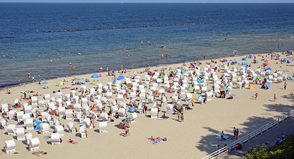 Der Strand von Sellin, Rügen