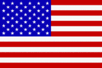 Die Nationalflagge der USA