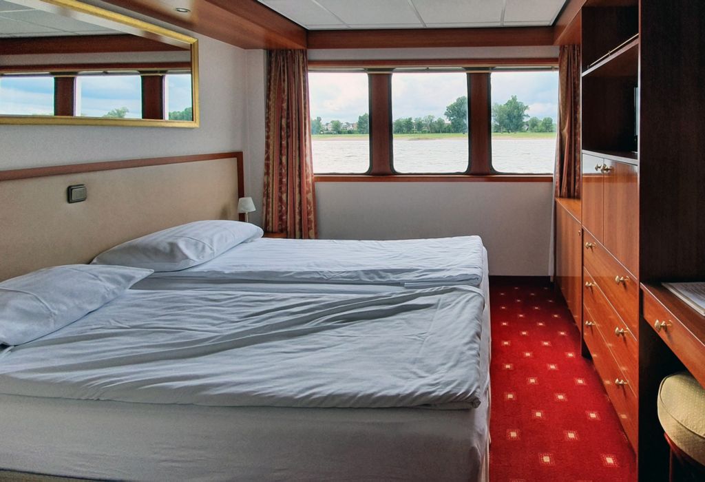 Meine Kabine auf der MS Elegant Lady