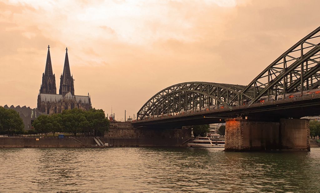 Blick auf Köln