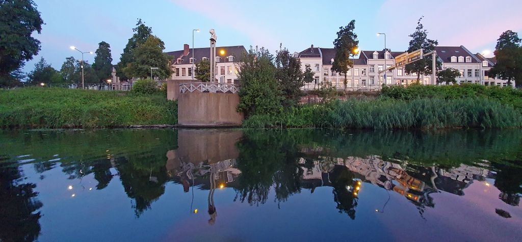 Blick auf das morgendliche Maastricht