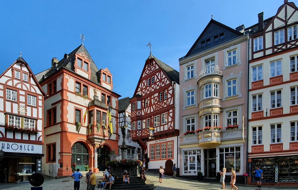In der Altstadt von Bernkastel-Kues