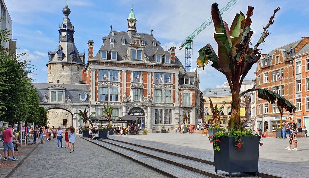 Der Place d'Armes in Namur