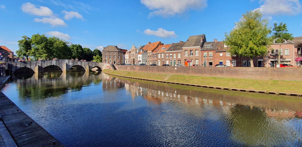 Wasser-Spiegelungen in Roermond