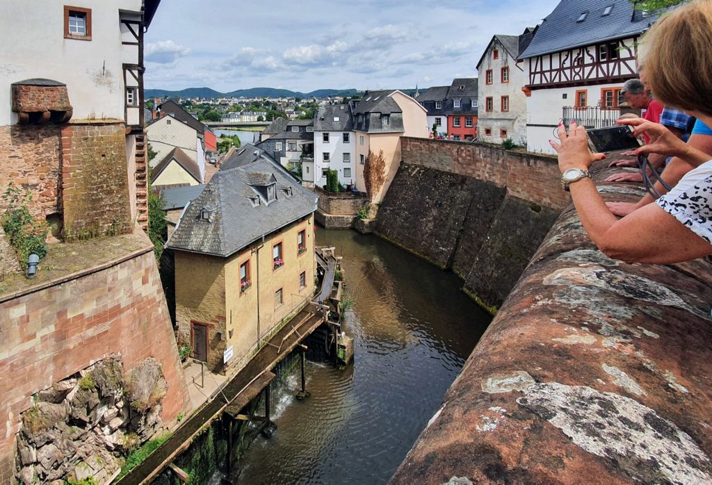Der Wasserfall von Saarburg