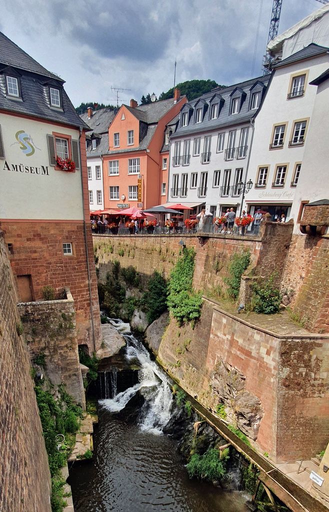 Der Wasserfall von Saarburg